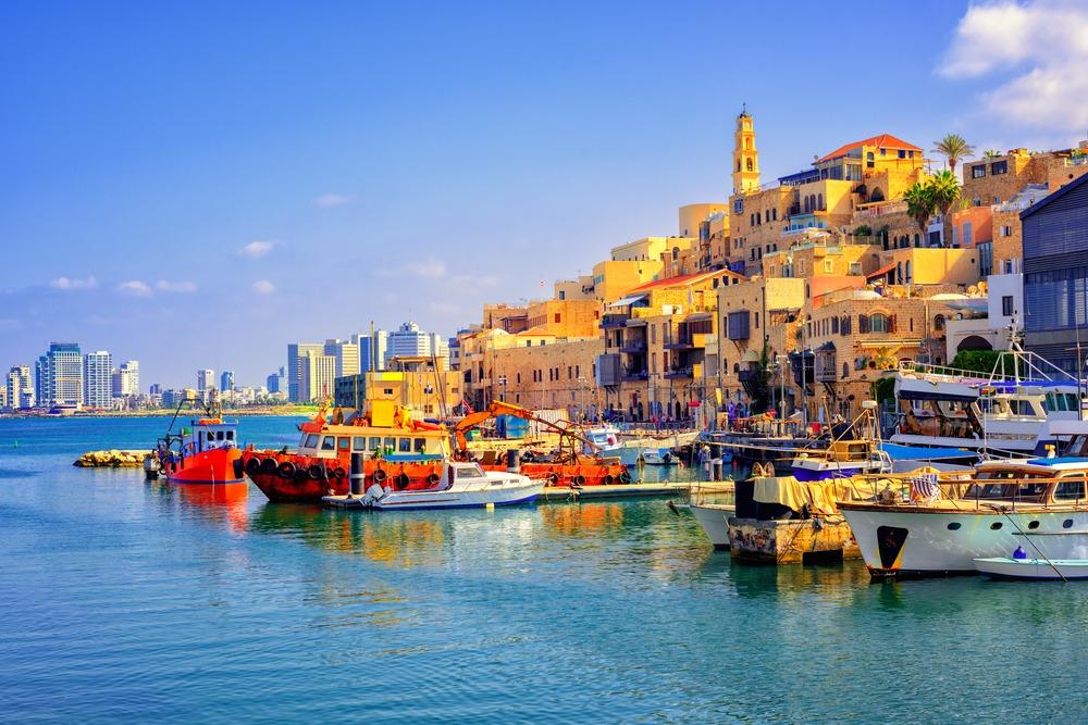 Old,Town,And,Port,Of,Jaffa,And,Modern,Skyline,Of